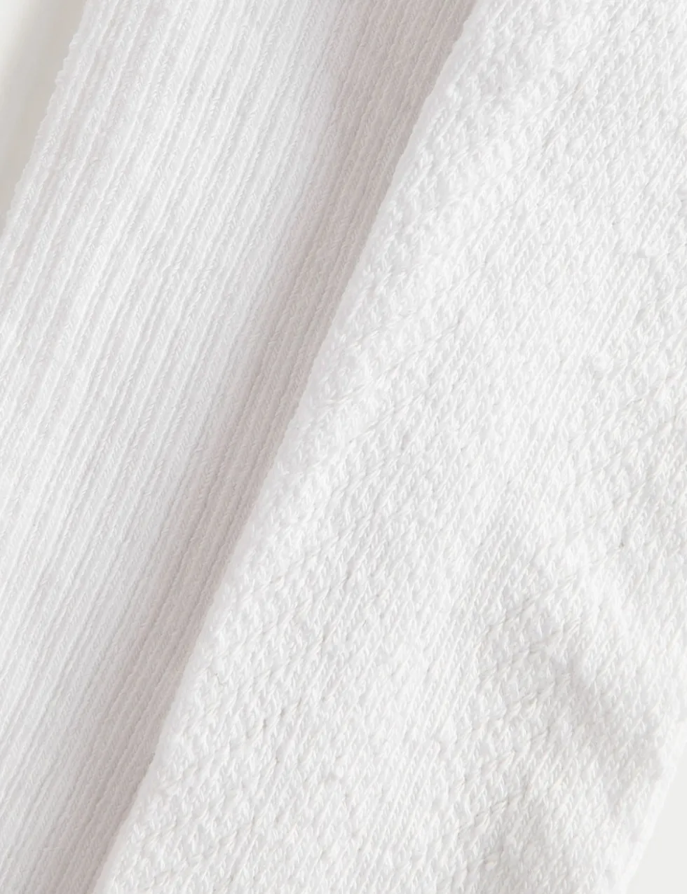 2 Pack Cotton Rich Ribbed Pelerine Tights (0-2 Yrs)