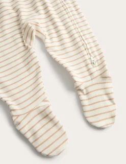 3 Pack Cotton Rich Ribbed Sleepsuits (6½lbs-3 Yrs)