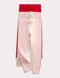 3 Pack Cotton Rich Seaside Leggings (2-8 Yrs)
