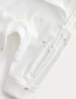 3 Pack Cotton Rich Sleepsuits (7lbs-3 Yrs)