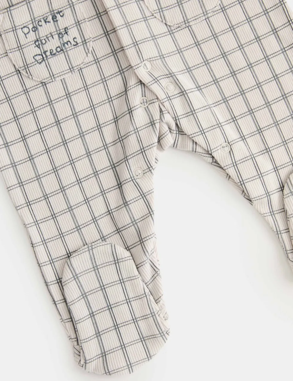 3 Pack Cotton Rich Sleepsuits (0-3 Yrs)