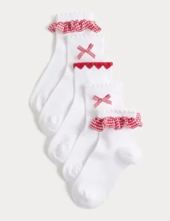 5 Pack Cotton Rich Socks (6 Small - 7 Large)