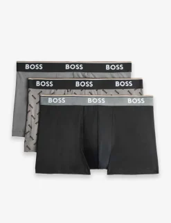 3 Pack Cotton Rich Stretch Trunks