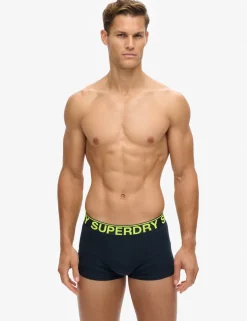 3 Pack Cotton Rich Stretch Jersey Trunks