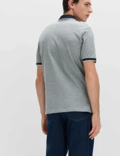 2 Pack Cotton Rich Tipped Polo Shirts
