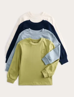 4 Pack Cotton Rich Tops (2-8 Yrs)