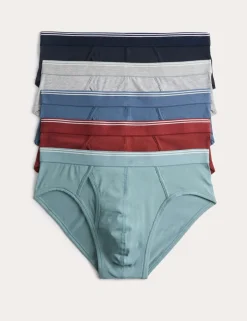 5 Pack Cotton Stretch Briefs