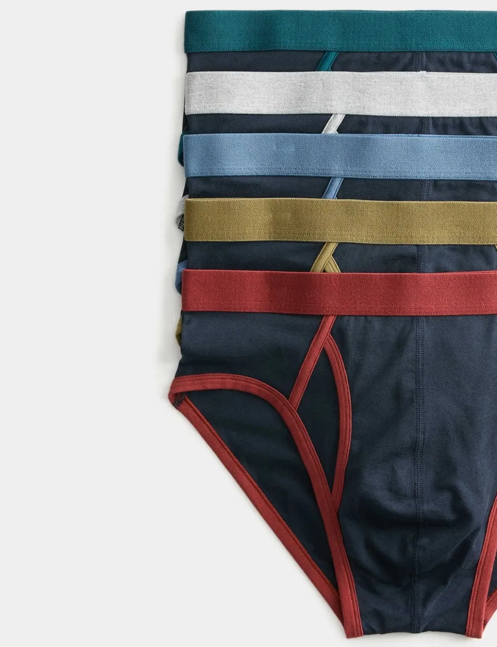 5 Pack Cotton Stretch Briefs