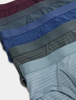 5 Pack Cotton Stretch Cool & Fresh™ Briefs