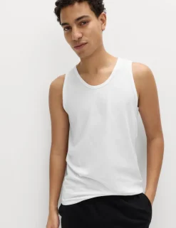 3 Pack Cotton Stretch Cool & Freshâ„¢ Vests