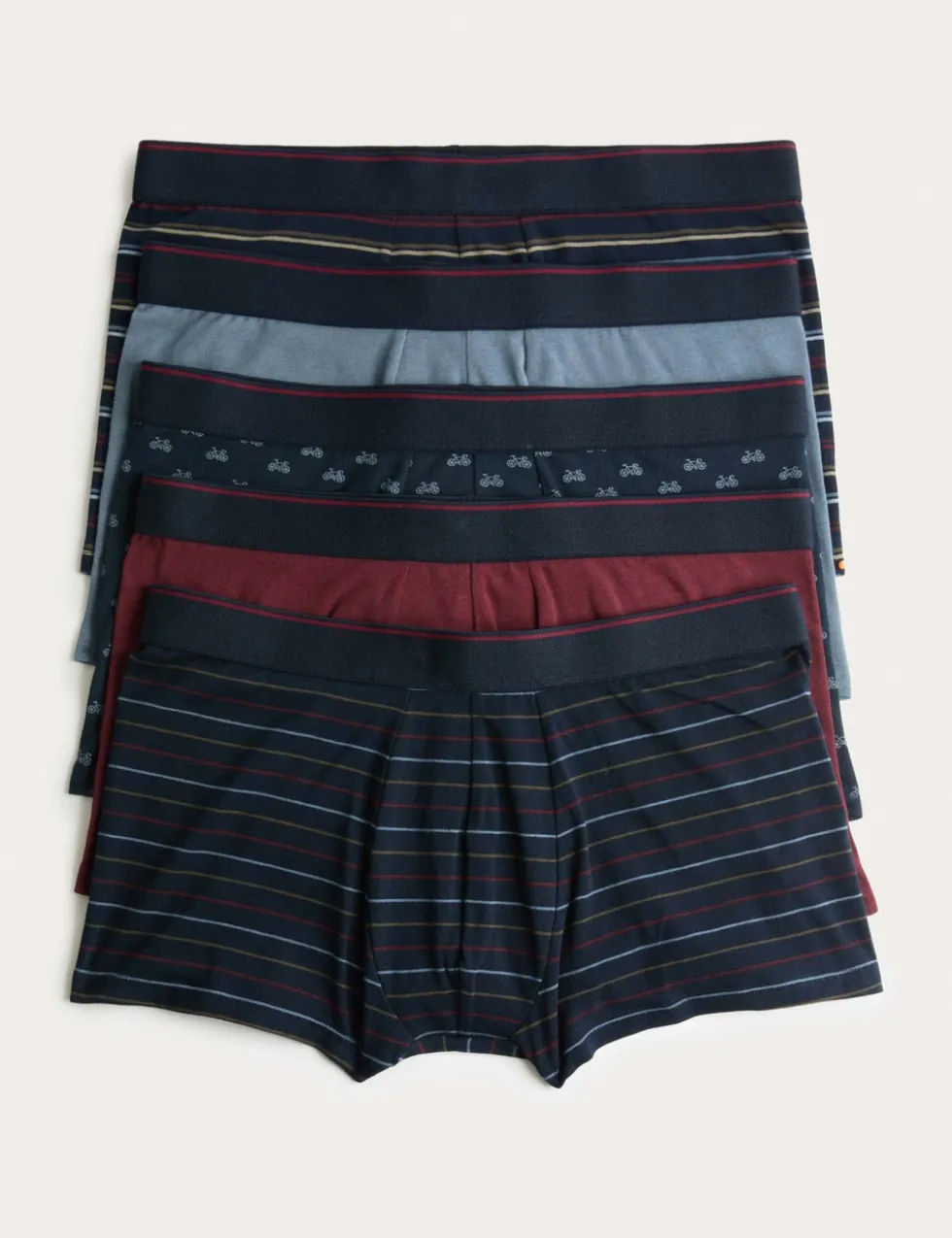 5 Pack Cotton Stretch Cool & Fresh™ Hipsters