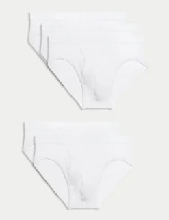5 Pack Cotton Stretch Cool & Fresh™ Briefs