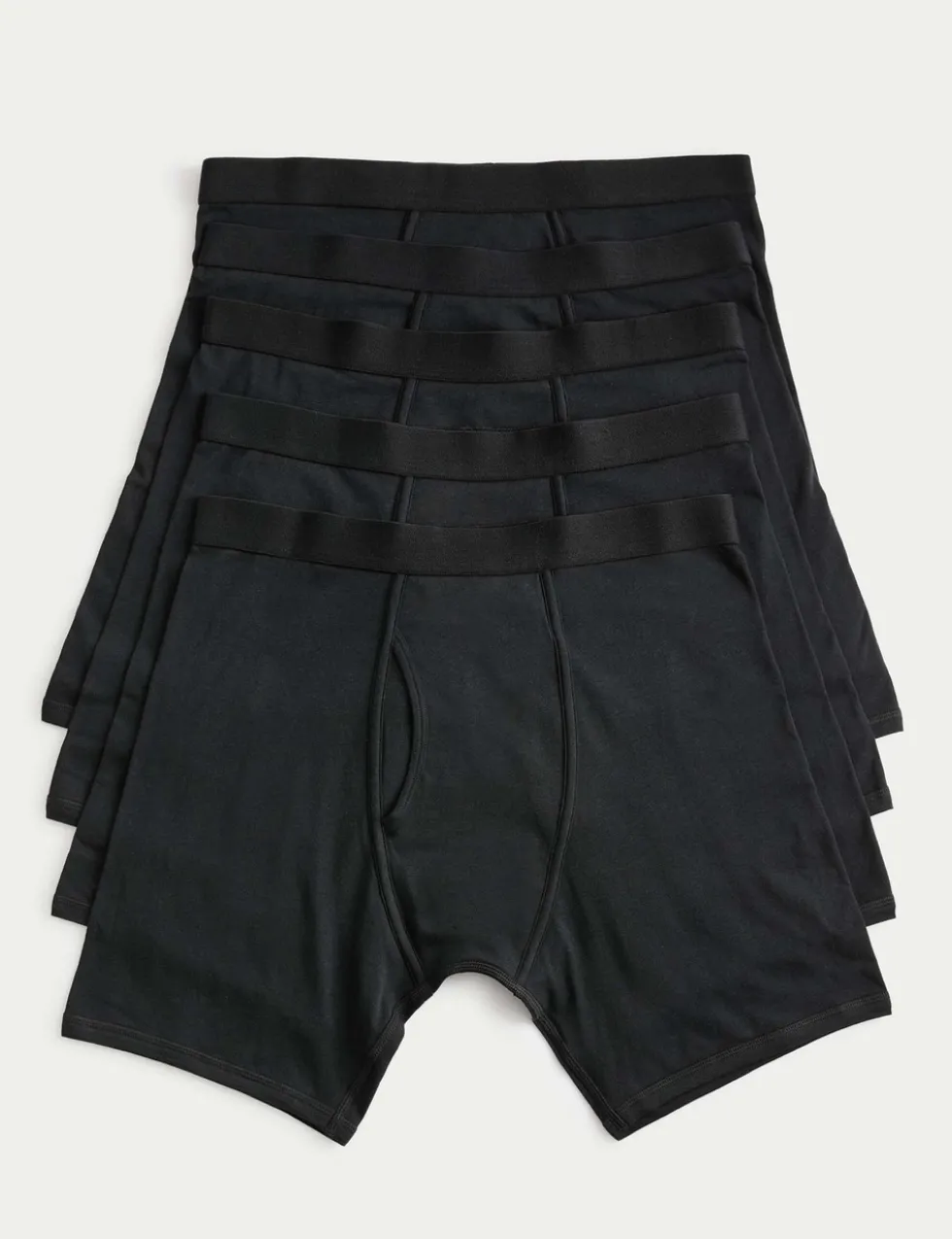 5 Pack Cotton Stretch Longer Length Trunks