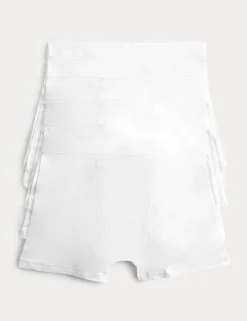 5 Pack Cotton Stretch Trunks (5-16 Yrs)