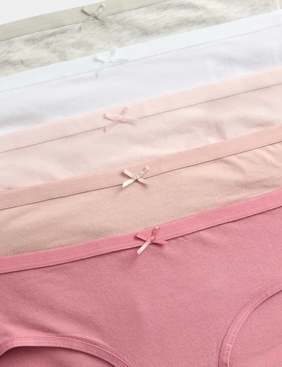 10 Pack Cotton with Stretch Knickers (2-14 Yrs)