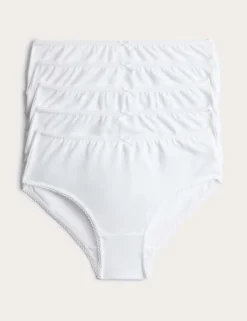 10 Pack Cotton with Stretch Knickers (2-14 Yrs)