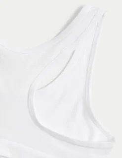 3 Pack Cotton with Stretch Crop Tops (6-16 Yrs)