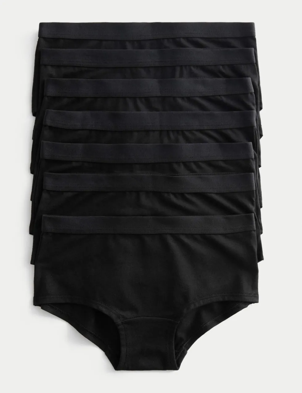 7 Pack Cotton with Stretch Shorts (5-16 Yrs)