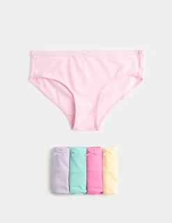 10 Pack Cotton with Stretch Knickers (2-14 Yrs)