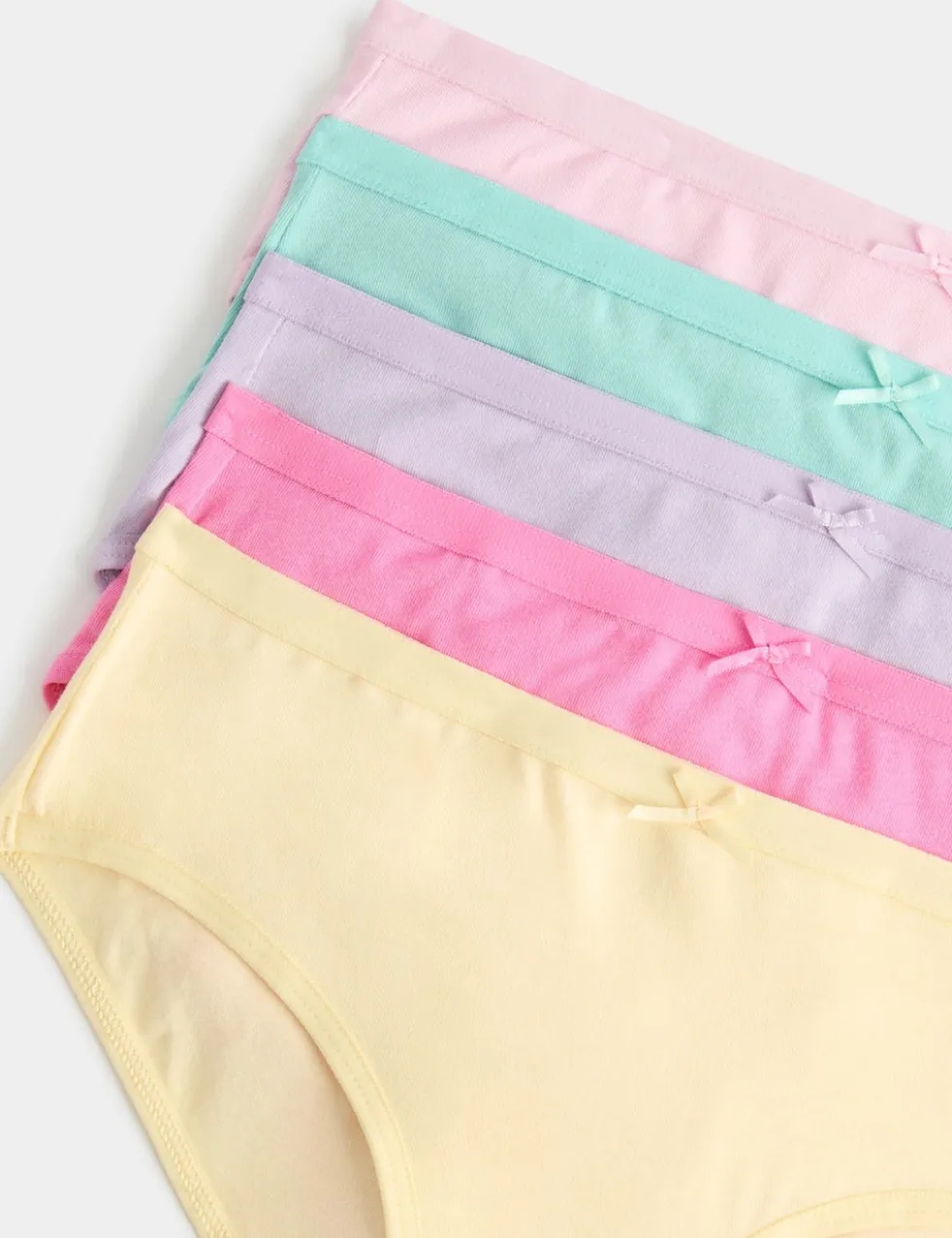 10 Pack Cotton with Stretch Knickers (2-14 Yrs)