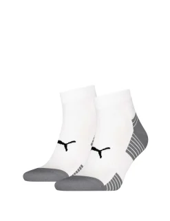 2 Pack Cushioned Quarter Sports Socks
