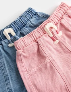 2 Pack Denim Shorts (0-5 Yrs)