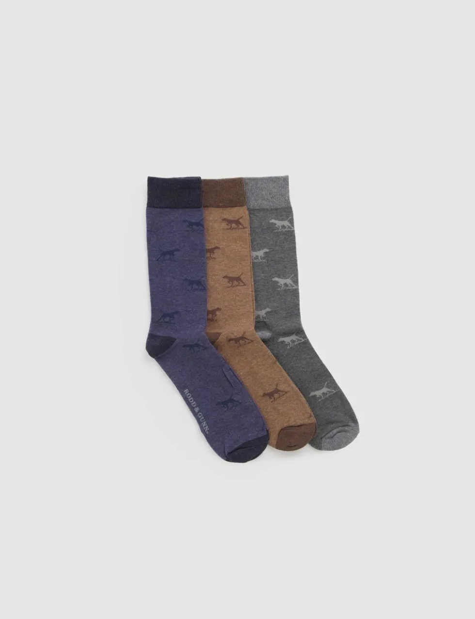 3 Pack Dogs Cotton Rich Smart Socks