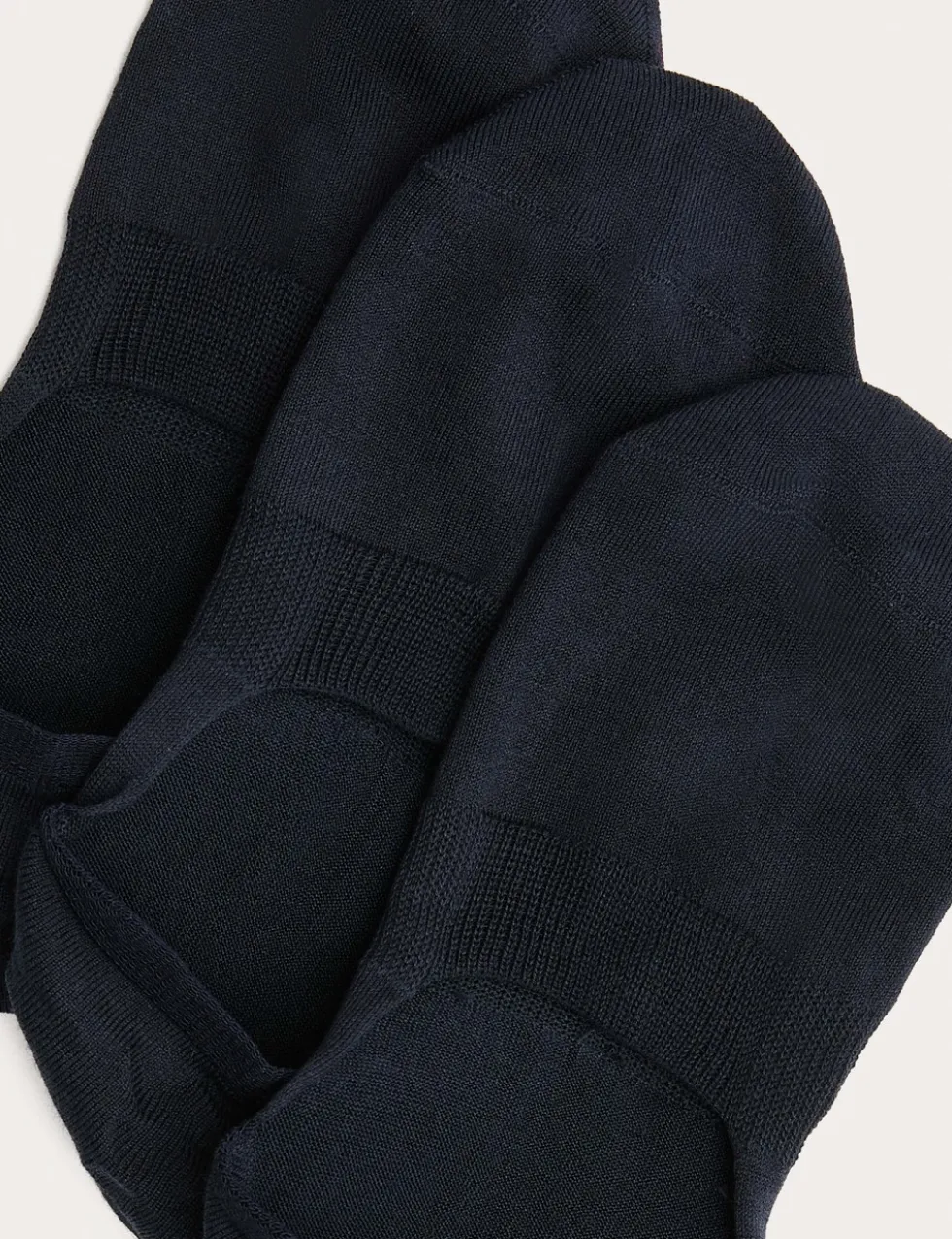 3 Pack Egyptian Cotton Invisible Trainer Liners