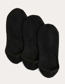3 Pack Egyptian Cotton Invisible Trainer Liners