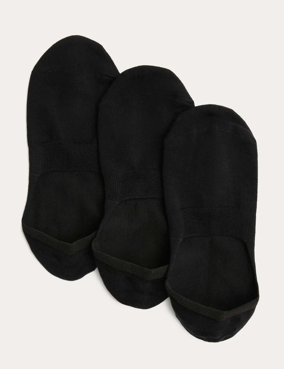 3 Pack Egyptian Cotton Invisible Trainer Liners