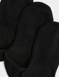 3 Pack Egyptian Cotton Invisible Trainer Liners