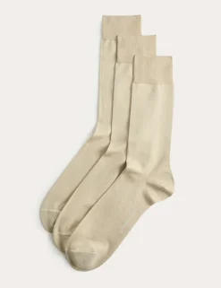 3 Pack Egyptian Cotton Rich Socks