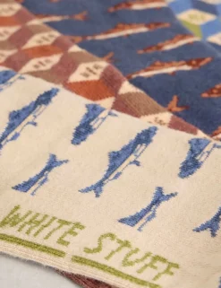 4 Pack Fish Pattern Cotton Rich Socks