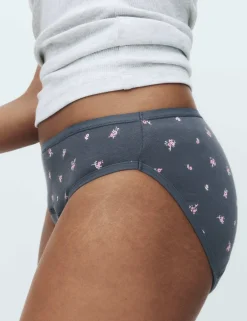 2 Pack Floral Period Bikini Knickers