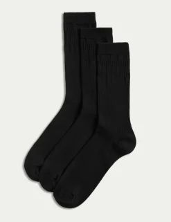 3 Pack Gentle Grip Cool & Fresh™ Socks