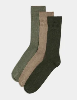 3 Pack Gentle Grip Cool & Fresh™ Socks