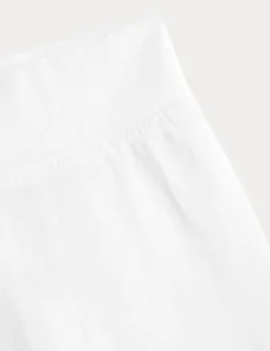 2 Pack Girls' Cotton Rich School Cycling Shorts (2-16 Yrs)