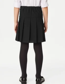 2 Pack Girls' Plus Fit Pleated School Skirts (2 - 18 Yrs)