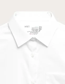 2 Pack Girls’ Regular Fit Cotton School Shirts (2-18 Yrs)