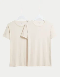 2 Pack Heatgen™ Light Thermal Short Sleeve Tops