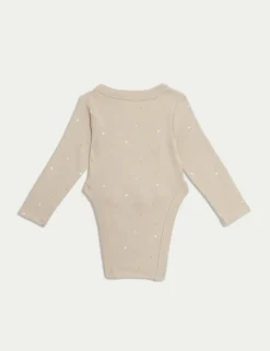 2 Pack Hip Dysplasia Pure Cotton Bodysuits (7lbs-1 Yrs)