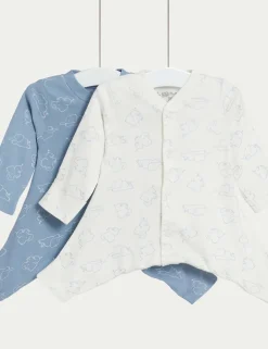 2 Pack Hip Dysplasia Sleepsuits (7lbs-1 Yrs)