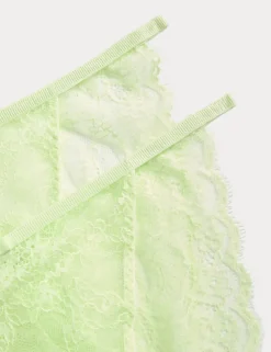 2 Pack Ida Lace Tanga Bikini Kickers