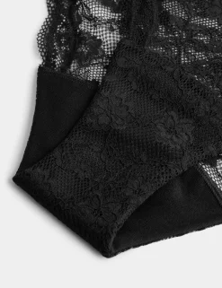 2 Pack Jasmine Lace High Leg Period Knickers