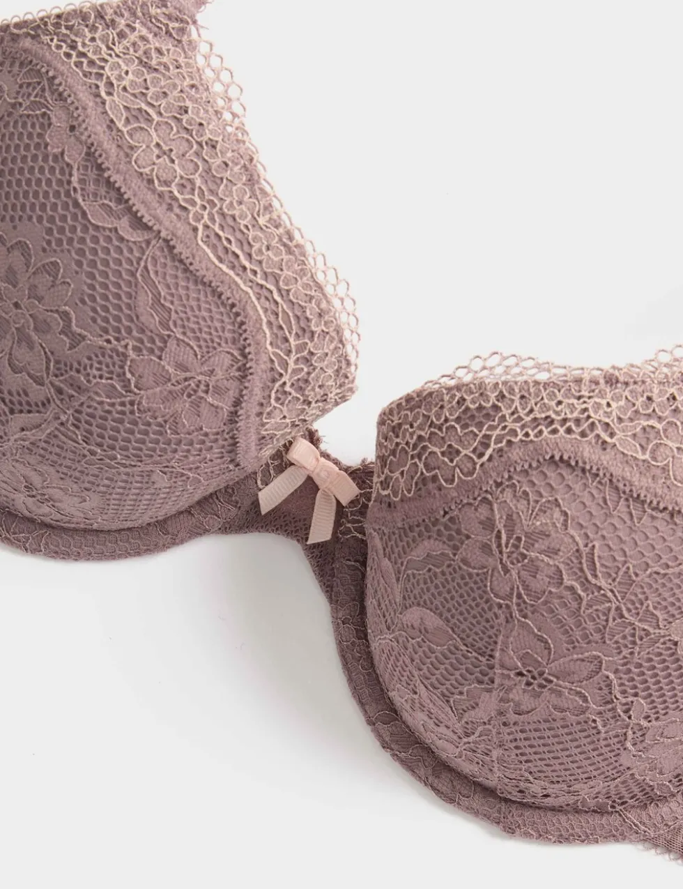 2 Pack Jasmine Lace Wired Demi Cup Bras (A-E)