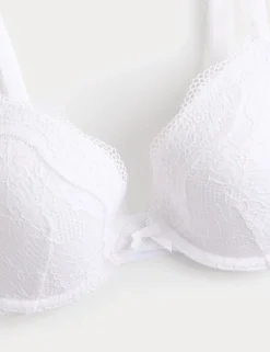 2 Pack Jasmine Lace Wired Plunge Bras (A-E)