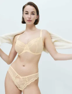 2 Pack Jasmine Lace Wired Balcony Bras (F+)