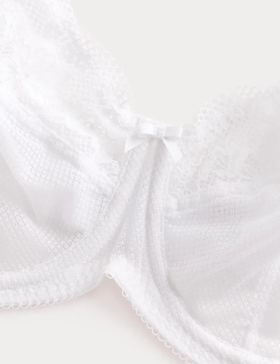 2 Pack Jasmine Lace Wired Balcony Bras (F+)