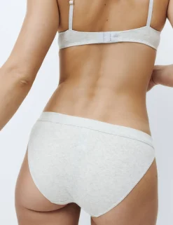 2 Pack Juni Cotton Rib Bikini Knickers