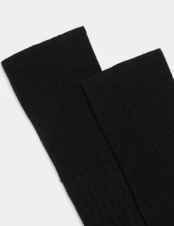2 Pack Lambswool Rich Socks
